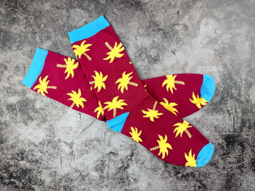 Super Palm Tree Socks