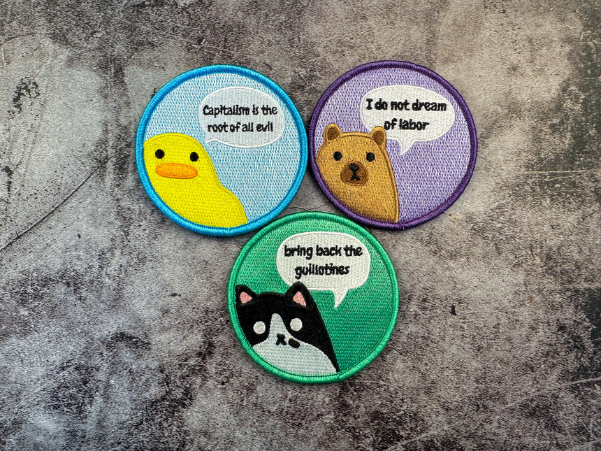 Critter Comrade Patches