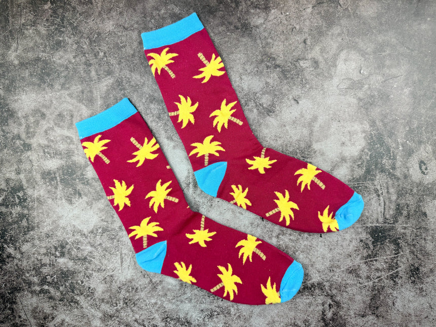 Super Palm Tree Socks