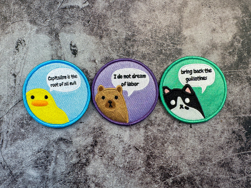 Critter Comrade Patches