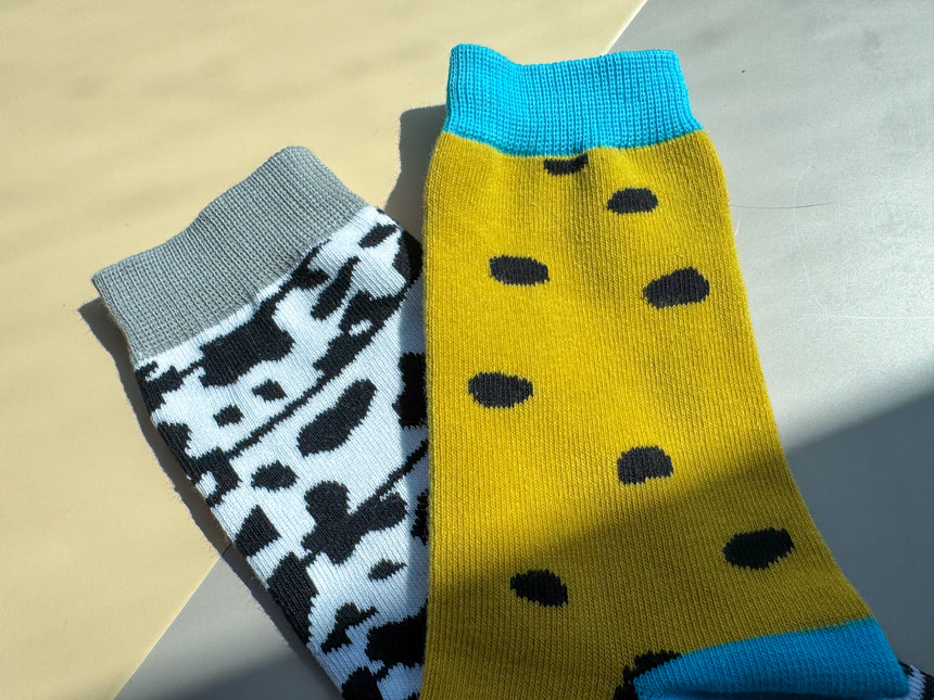 Mismatched Overtime Socks