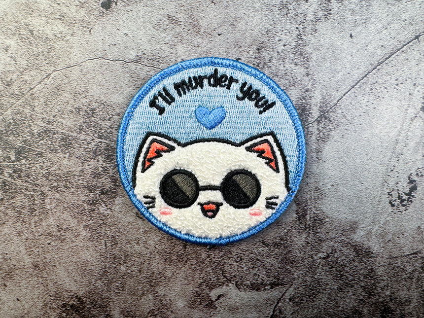 I'll Murder You Velcro Patch
