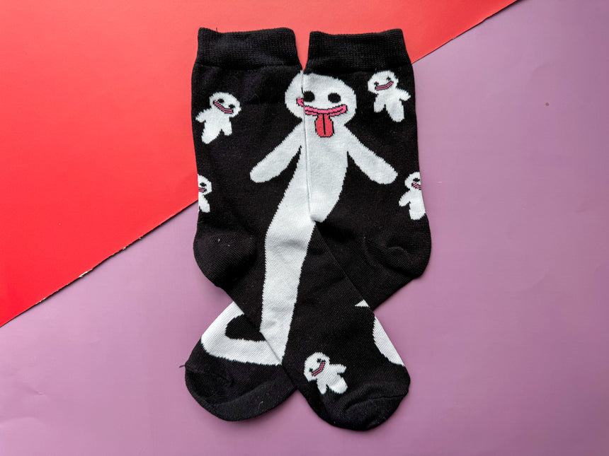 Negative Ghost Socks