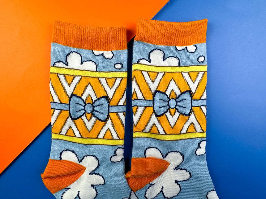 Orange Wano Socks