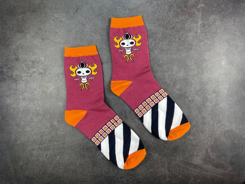 Thriller Orange Socks