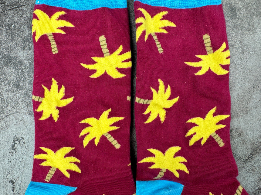 Super Palm Tree Socks