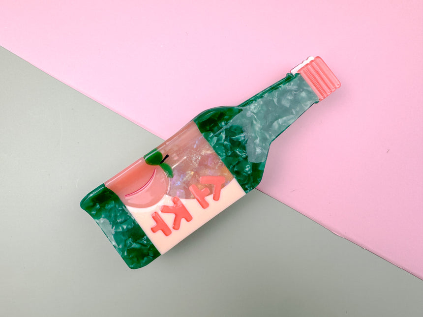 Soju Peach Hair Claw
