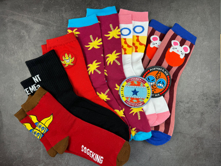 Sunny embrodiered Socks