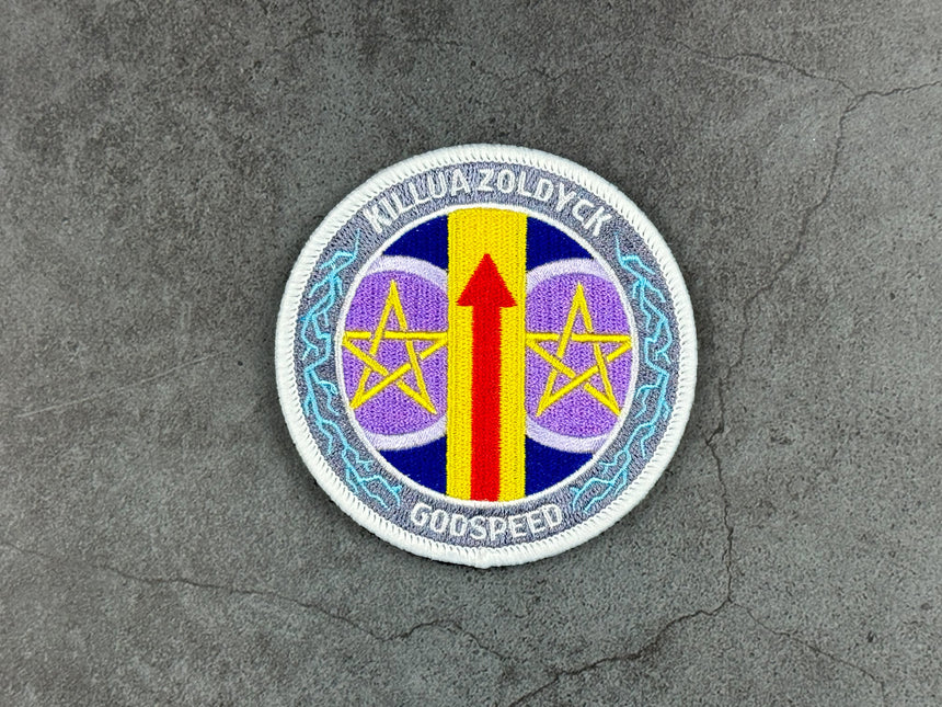 Lightning God Velcro Patch