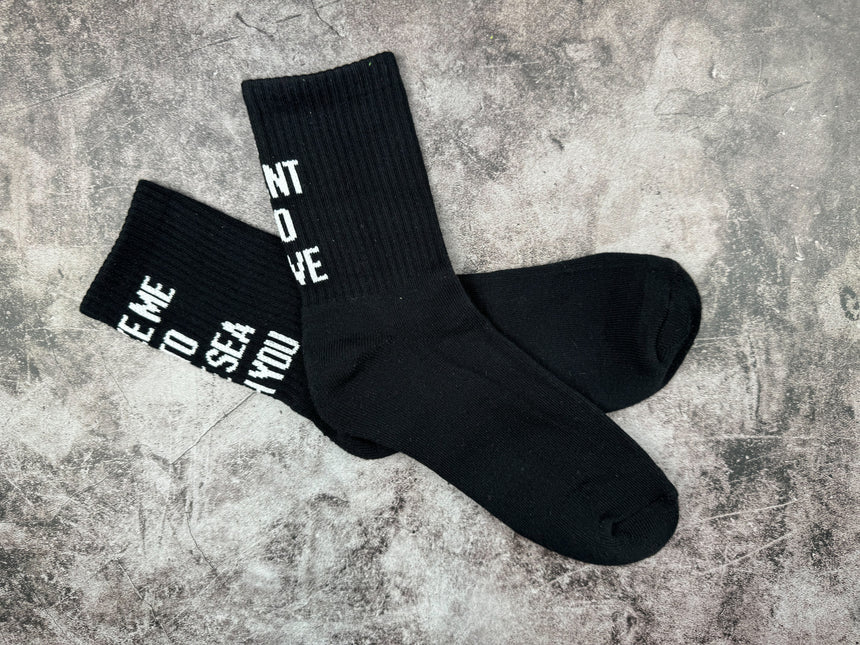 Take Me To The Sea Socks