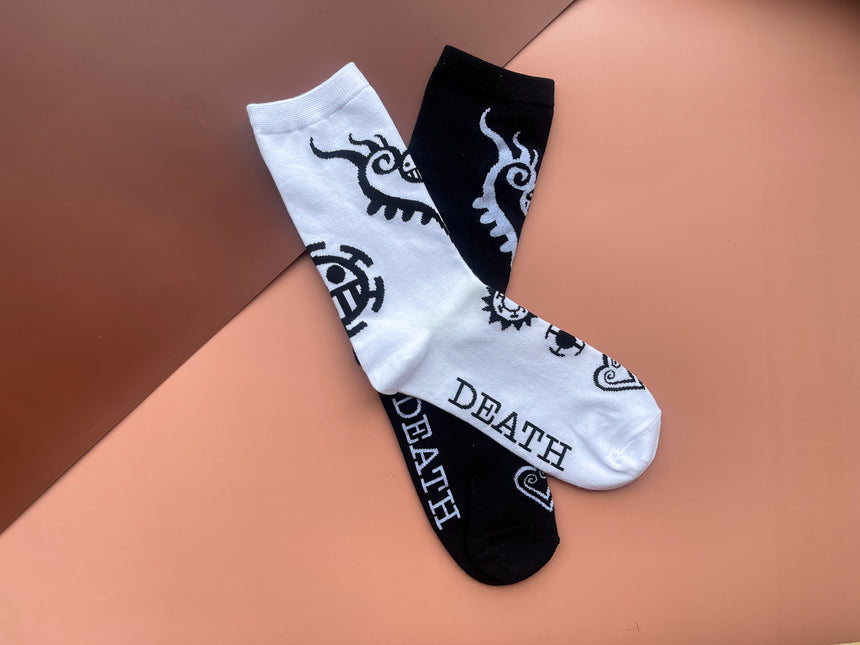 Mismatched Surgeon Socks