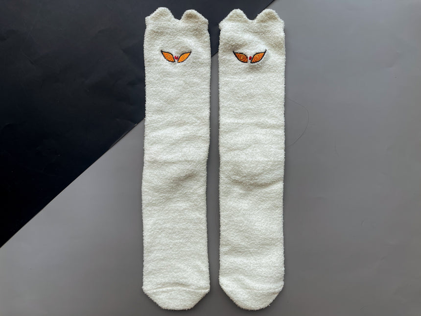 Fuzzy Fox Socks