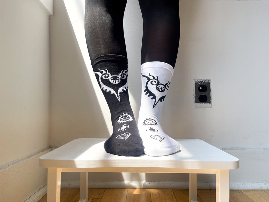 Mismatched Surgeon Socks