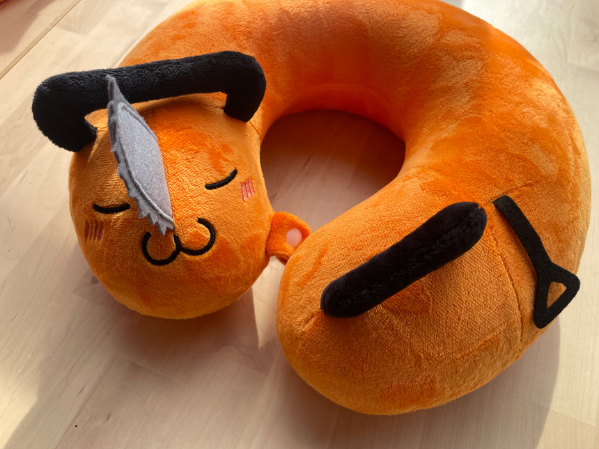 Chainsaw Travel Pillow