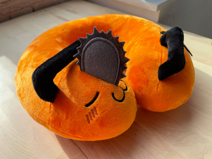 Chainsaw Travel Pillow