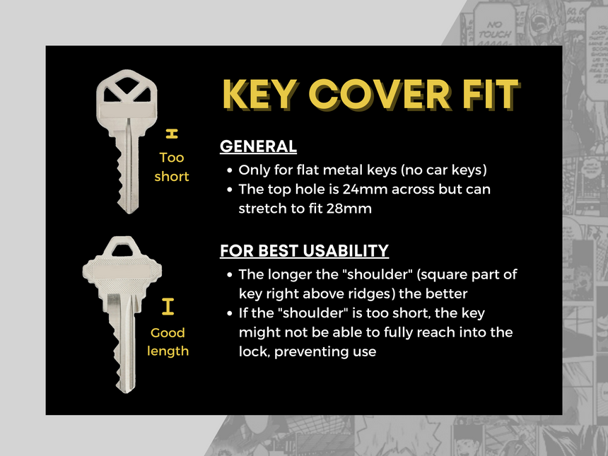 Nen Double-Sided Key Covers
