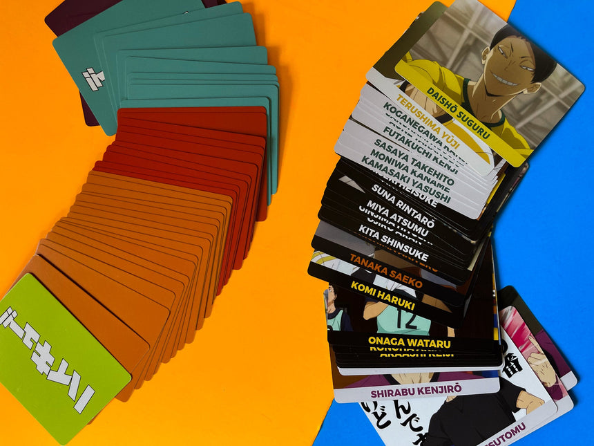 Haikyuu!! Character Playing Cards