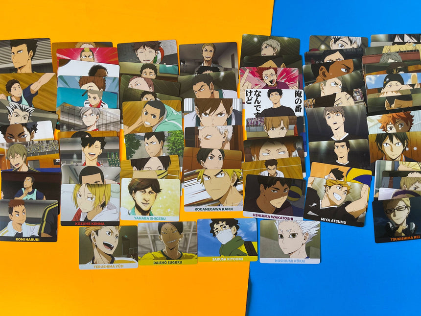 Haikyuu!! Character Playing Cards