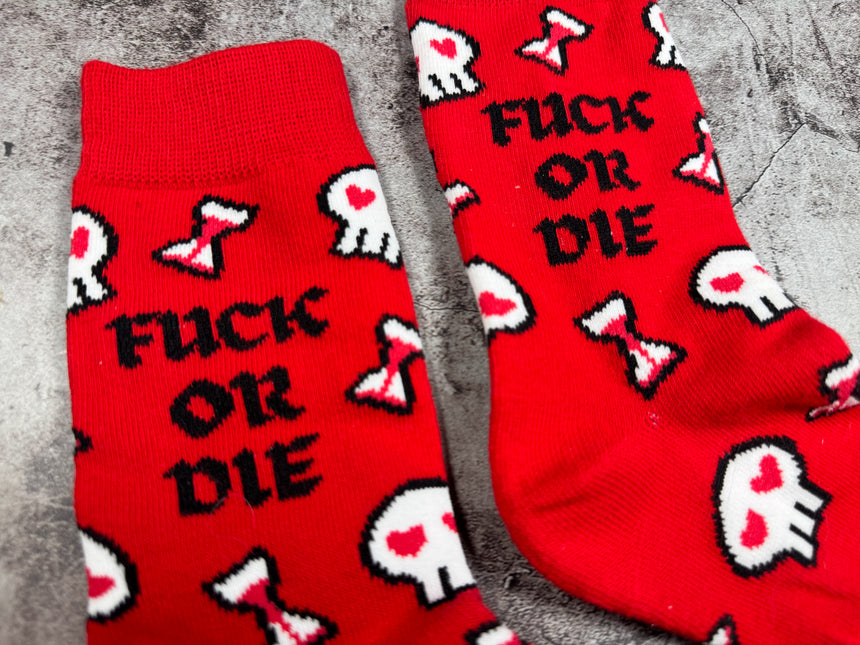 F*ck or Die Socks