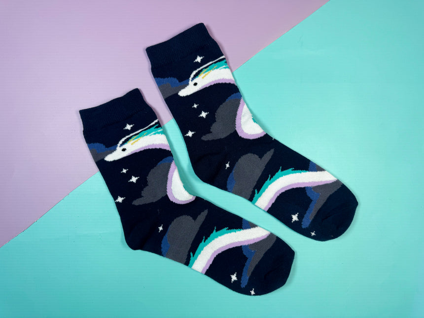 River Dragon Socks