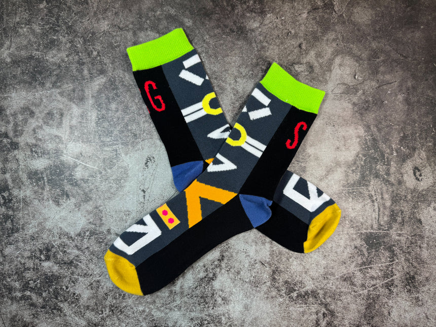 Egg Moss Head Socks