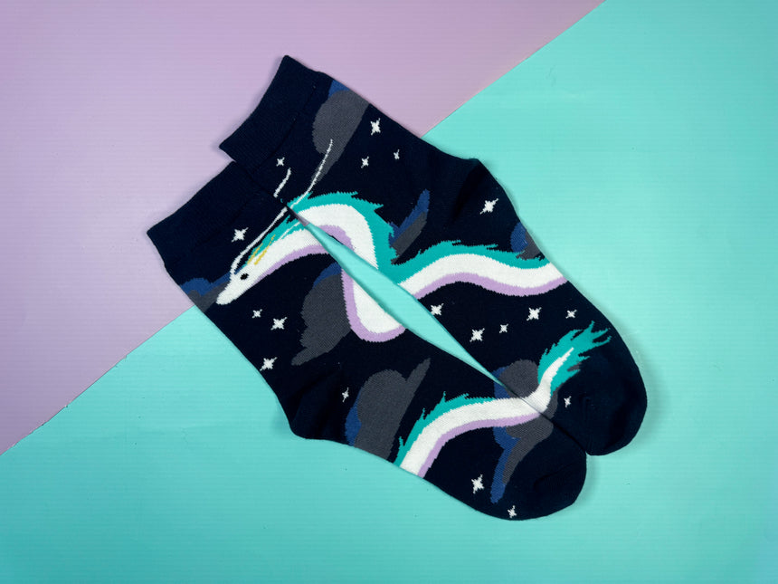 River Dragon Socks
