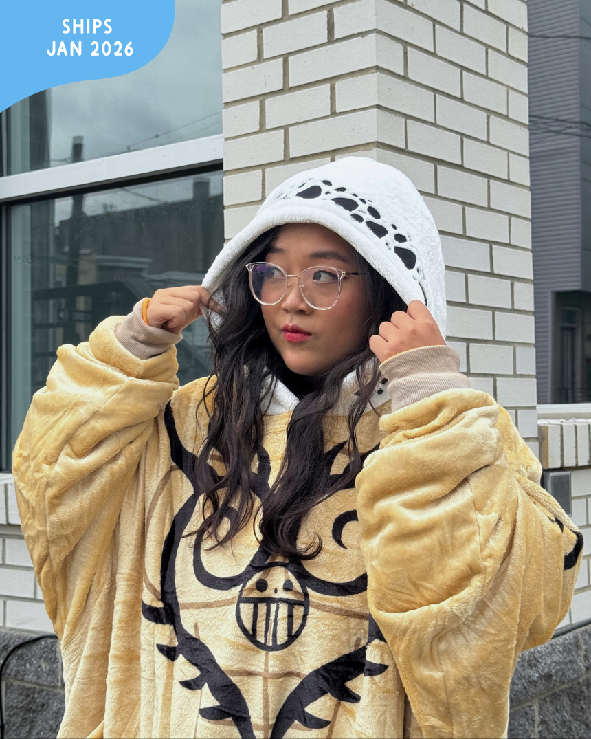[PREORDER] Heart Pirate Reversible Blanket Hoodie