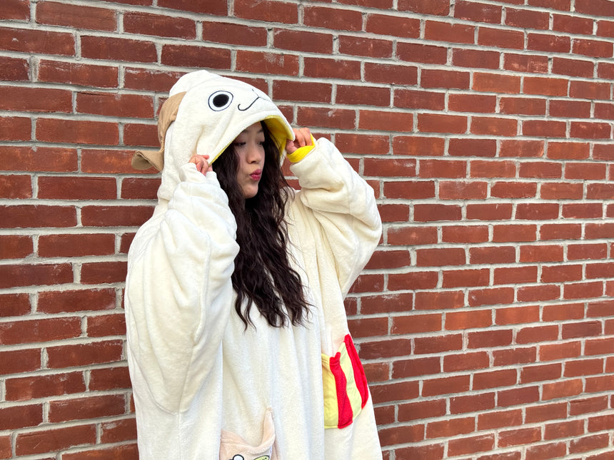 Pirate Ship Reversible Blanket Hoodie