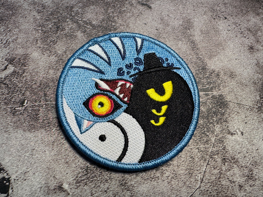 Tiger Bird Swirl Patch