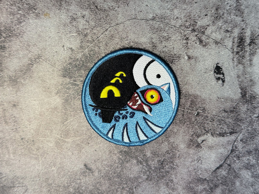 Tiger Bird Swirl Patch