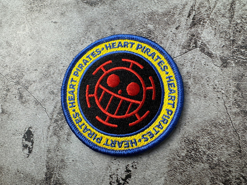 Heart Pirate Flag Patch