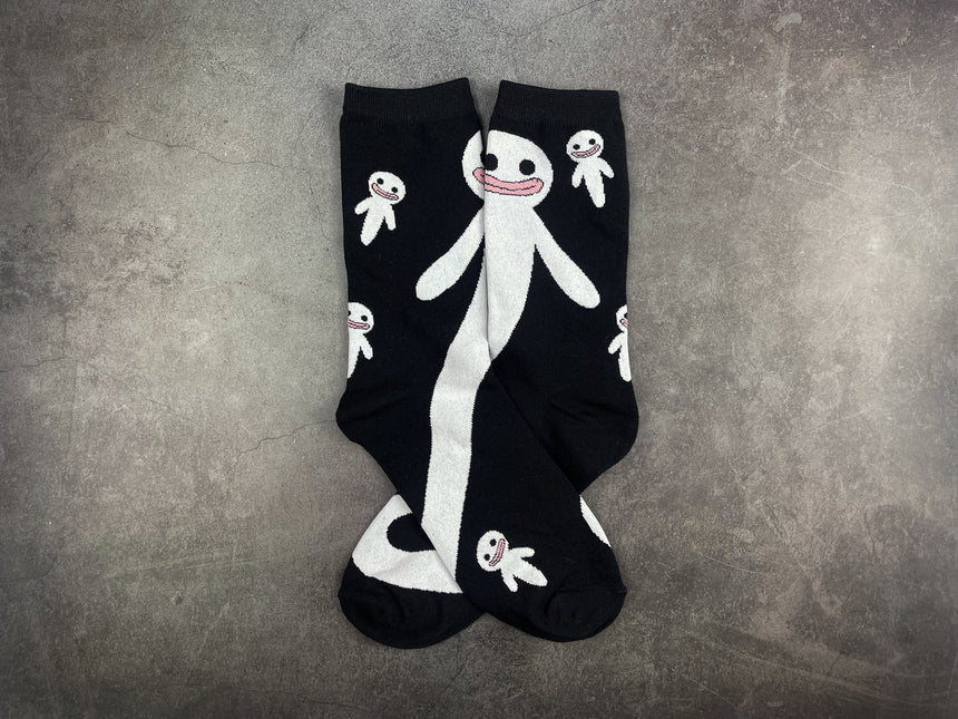 Negative Ghost Socks
