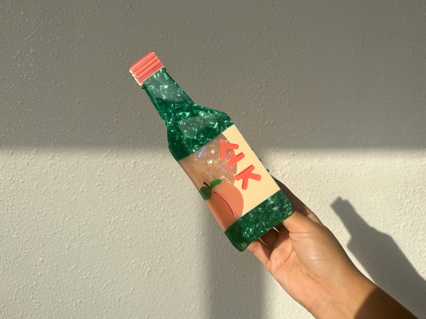 Soju Peach Hair Claw