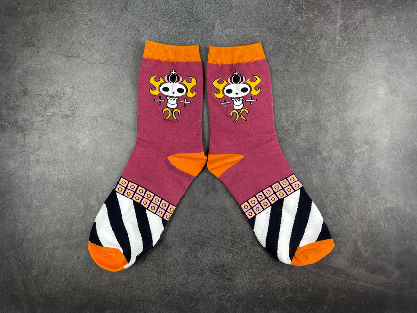 Thriller Orange Socks