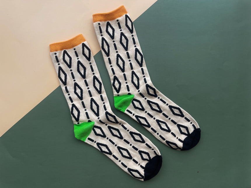 Desert Mosshead Socks
