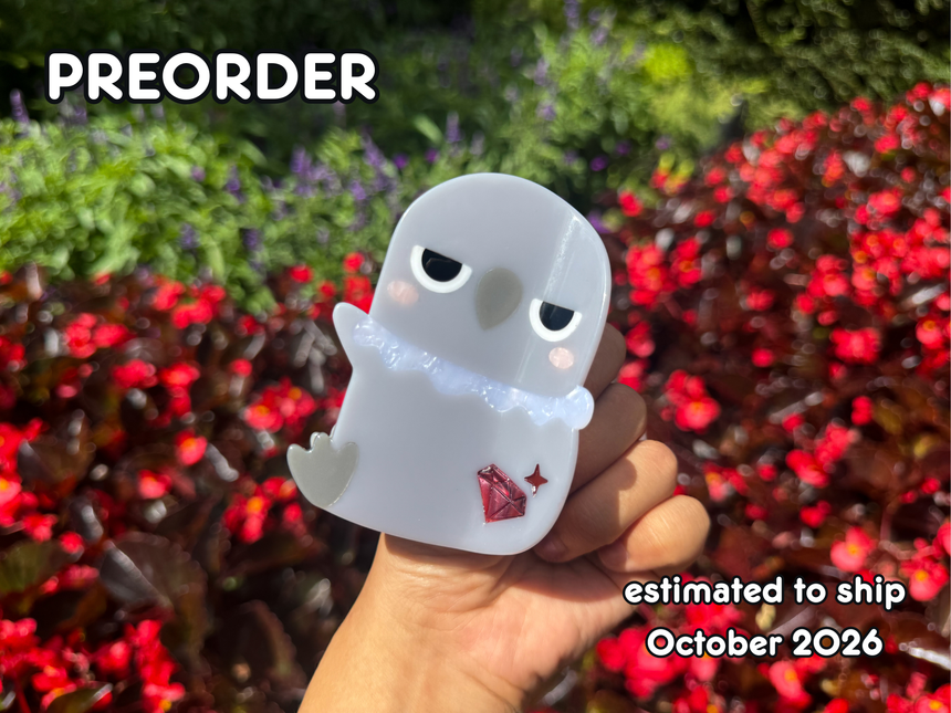 [PREORDER] Red Crow Hair Claw