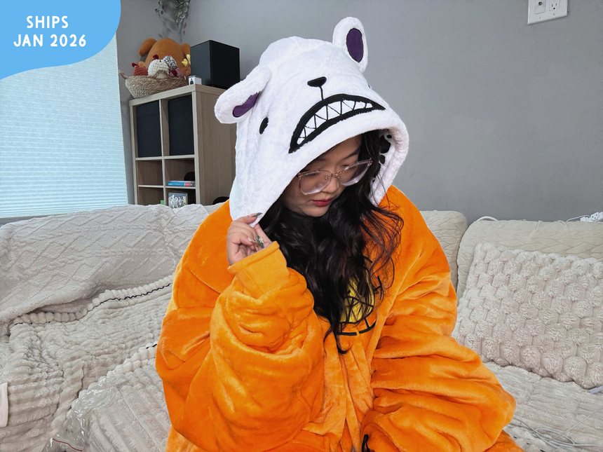 [PREORDER] Heart Pirate Reversible Blanket Hoodie