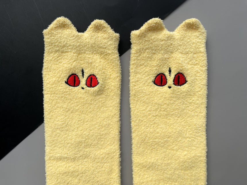 Nekomata Fuzzy Socks