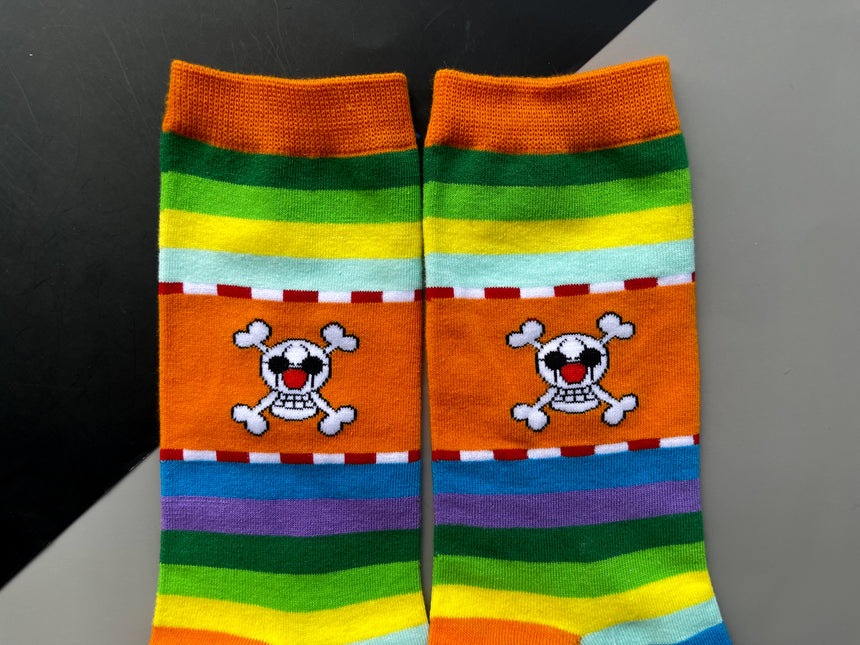 Pirate Clown Socks