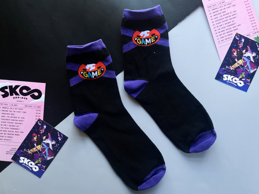 Sk8 Game Over Socks